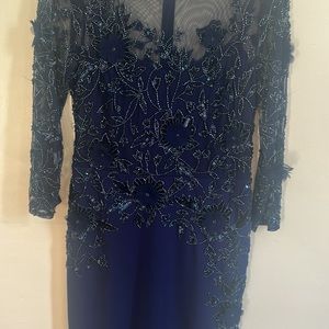 Beaded Adrianna Papell gown